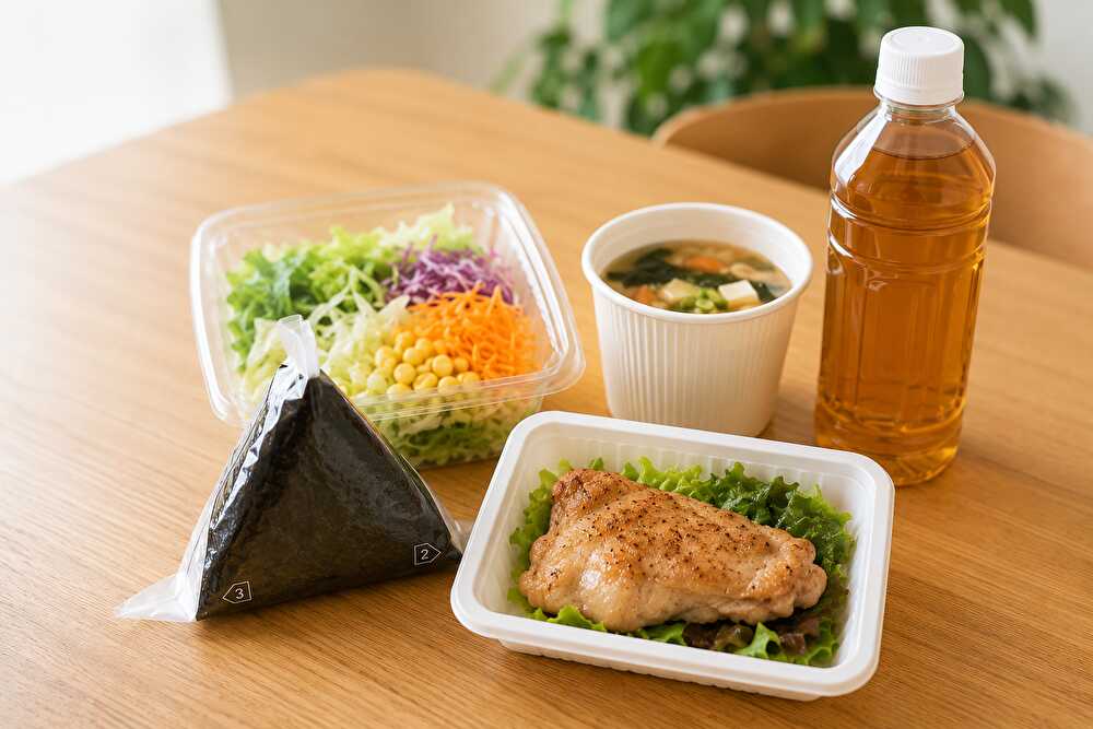 コンビニ食の工夫の仕方